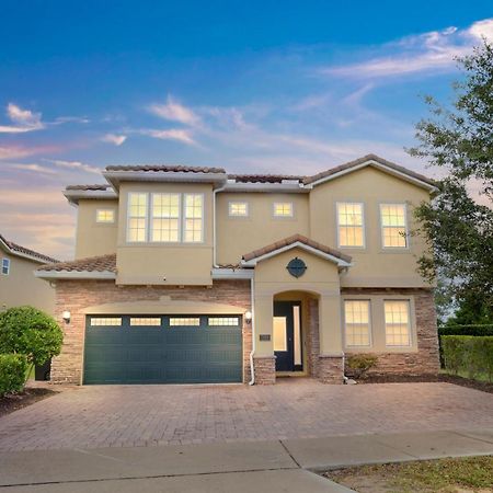 Huge 10 Bdr Family House With Arcades And Free Pool Heat Near Disney Orlando Exterior foto