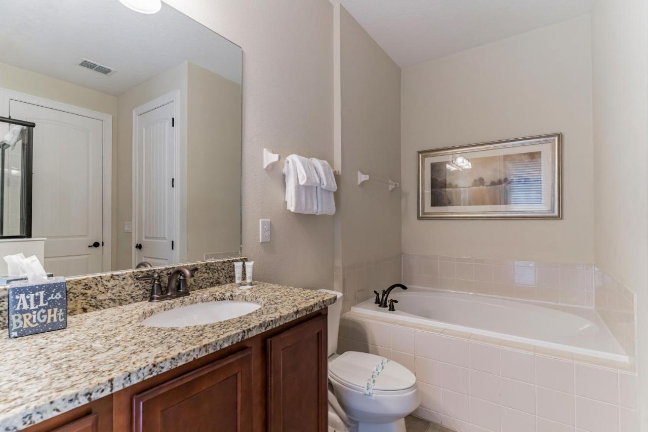 Huge 10 Bdr Family House With Arcades And Free Pool Heat Near Disney Orlando Exterior foto